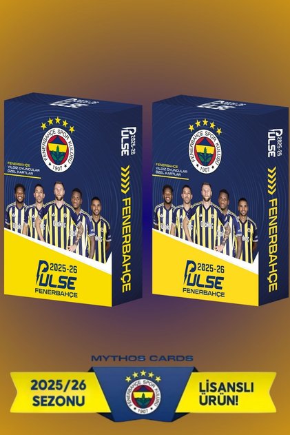 Fenerbahçe - Mythos Go Futbolcu Kartları Lisanslı 1 Paket